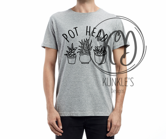 Pot Head Plants Graphic Apparel