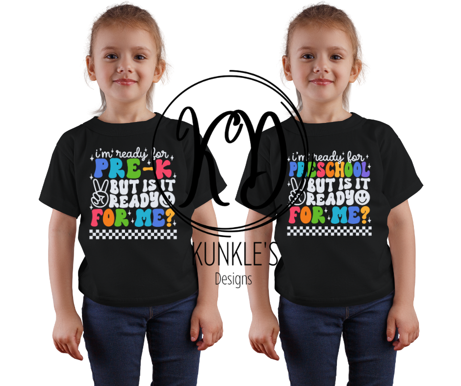 I'm Ready for - - - Back to School Grades Graphic Apparel