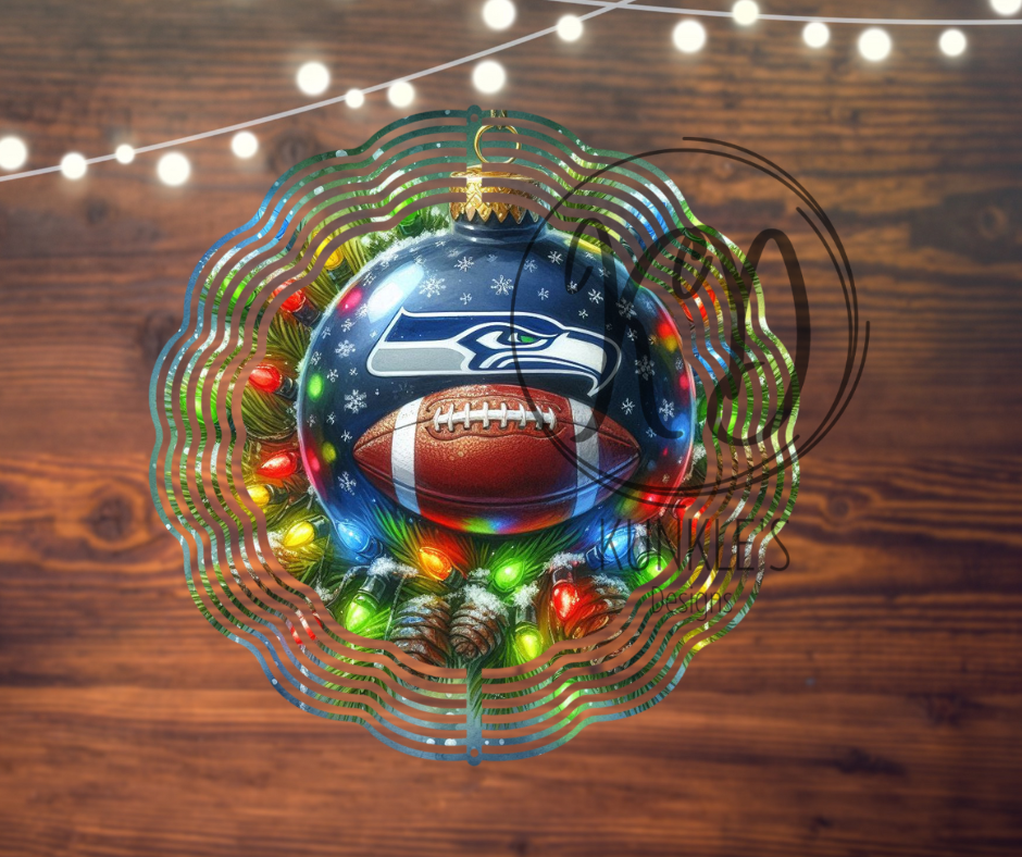 NFL Christmas Wind Spinners