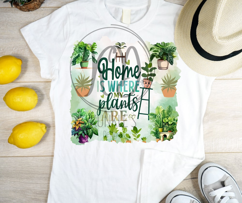 Home is where plants are Apparel