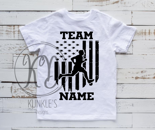 Track Personalized - Team - Gender - Name - Apparel