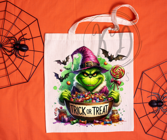 Halloween Trick or Treat Tote