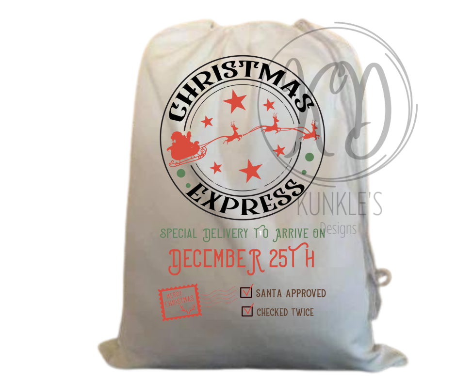 Personalized Santa Sacks