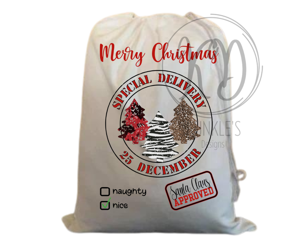 Personalized Santa Sacks