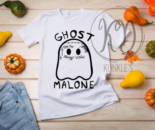 Ghost Malone Graphic Apparel