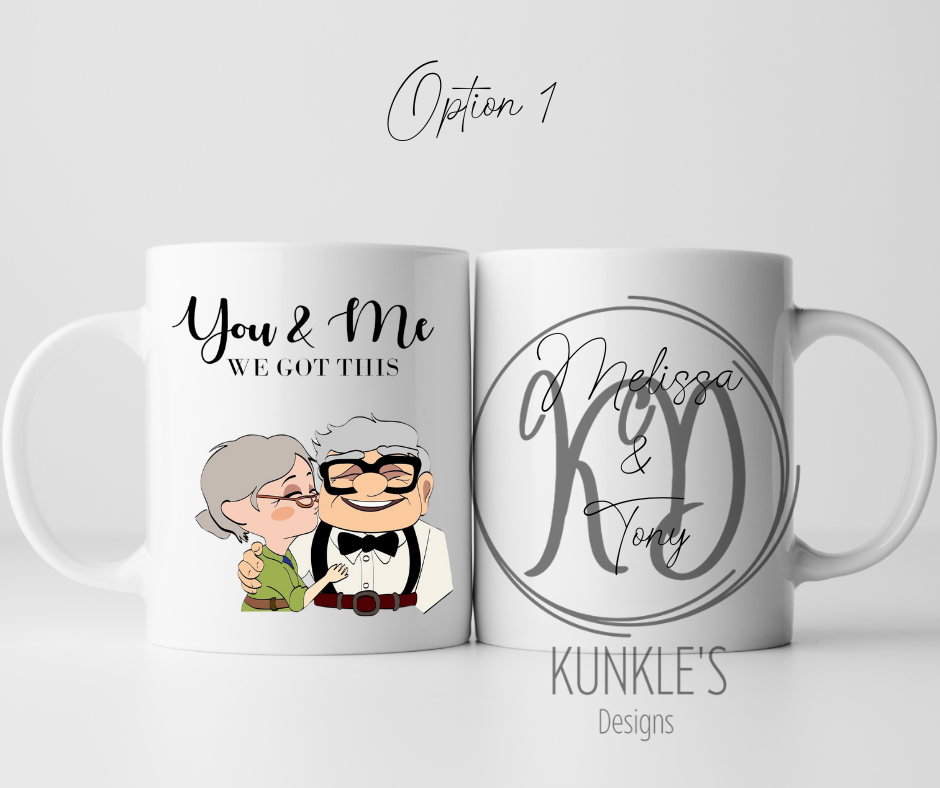 You & Me We Got This 15oz Personalized Coffee Mugs