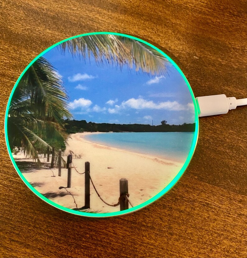 Custom Wireless Charger Pad - Logo or Photo