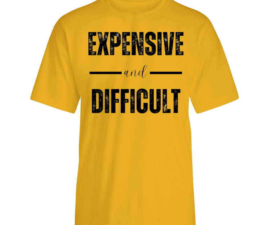 Expensive & Difficult Apparel Design